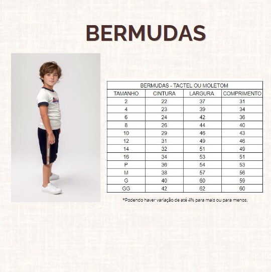 BERMUDA MOLETINHO MOPPE