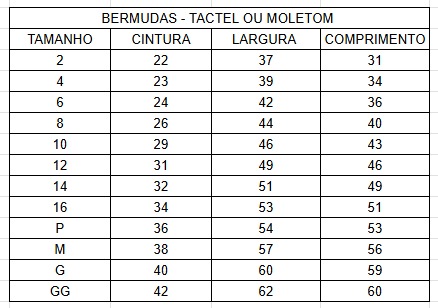 BERMUDA MOLETOM UNIVAP - FUNDAMENTAL I
