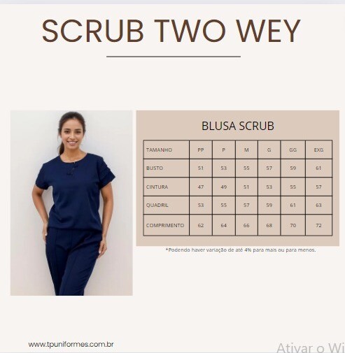 CAMISA SCRUB ELEGANCE