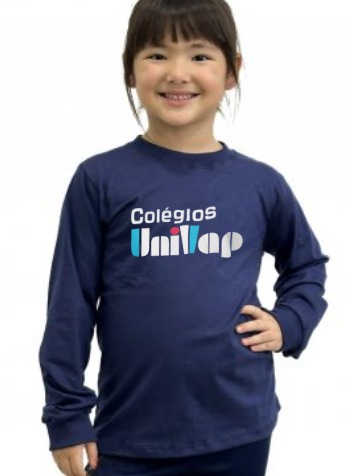 CAMISETA MANGA LONGA MARINHO UNIVAP - FUNDAMENTAL