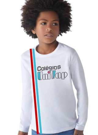 CAMISETA MANGA LONGA PV BRANCA UNIVAP - FUNDAMENTAL I