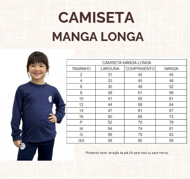 CAMISETA MANGA LONGA UNISSEX BRANCA SPHERE