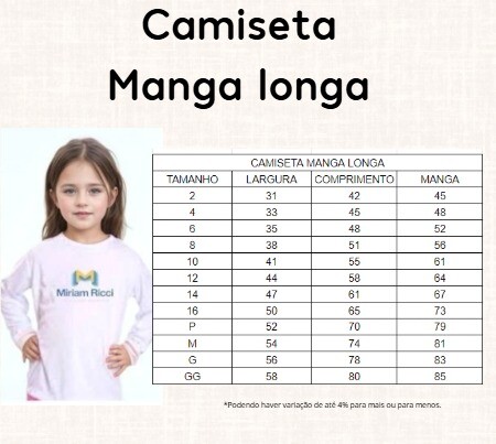 CAMISETA ML PV BRANCO MIRIAM RICCI - EI