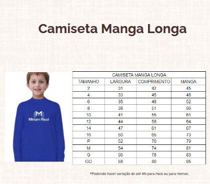 CAMISETA ML ROYAL PV MIRIAM RICCI - EI