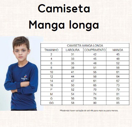 CAMISETA PV BRANCA ML POLIEDRO
