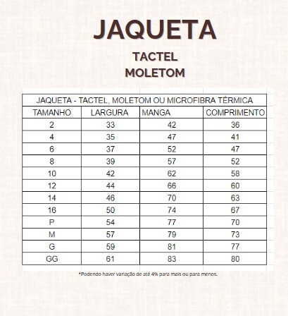 JAQUETA C/C MOLETOM POLIEDRO