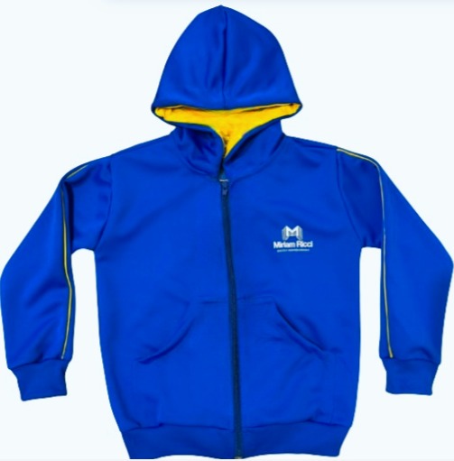 JAQUETA MOLETOM MIRIAM RICCI COM CAPUZ