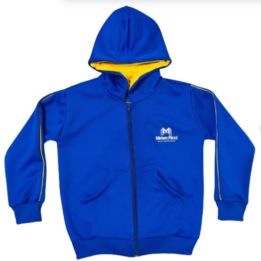 JAQUETA TACTEL MIRIAM RICCI COM CAPUZ