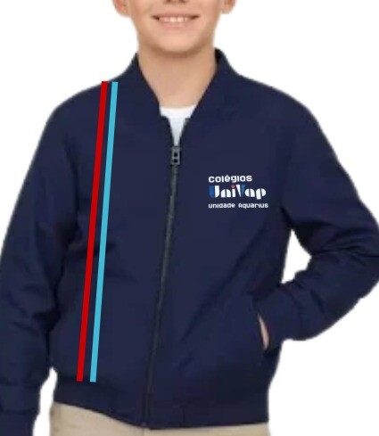 JAQUETA TACTEL UNISSEX UNIVAP