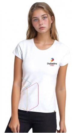 BABYLOOK BRANCA ALGODO POLIEDRO