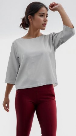 BLUSA MICROFIBRA 3/4