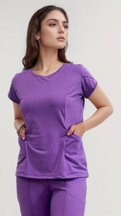 BLUSA SCRUB POLIAMIDA MANGA PTALA