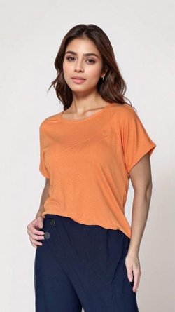BLUSA MAIT TANGERINA