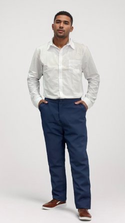 CAMISA SOCIAL ML 100% ALGODO