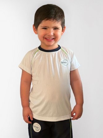 CAMISETA DRY FIT UNISSEX BRANCA SPHERE