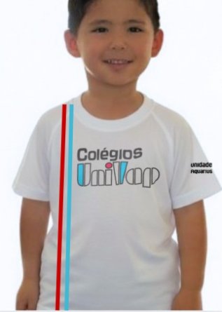CAMISETA DRY WEAR  BRANCA UNIVAP - FUNDAMENTAL I