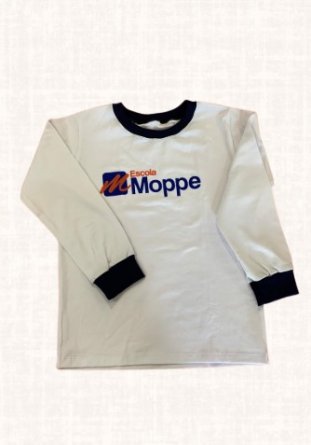 CAMISETA MANGA LONGA ALGODO GOLA MARINHO