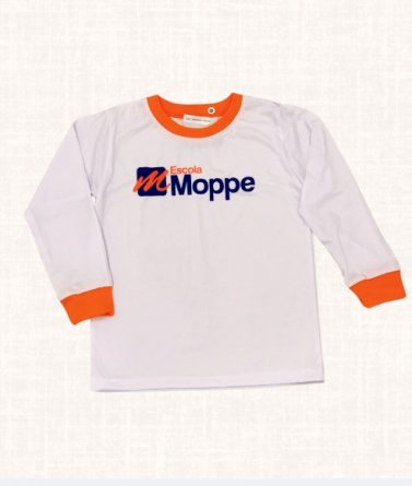 CAMISETA MANGA LONGA MOPPE ALGODO EI
