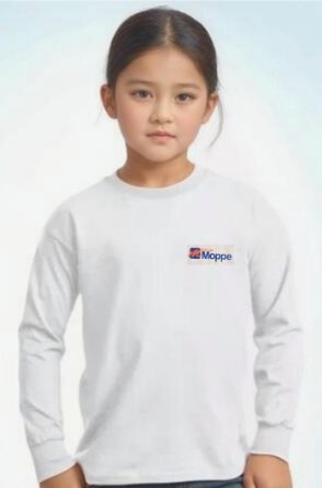 CAMISETA MANGA LONGA MOPPE ALGODO FUND