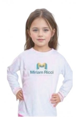 CAMISETA ML PV BRANCO MIRIAM RICCI - ELEMENTAR
