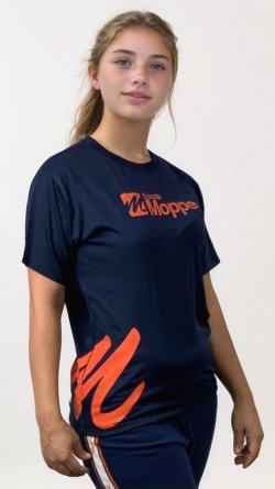 CAMISETA MOPPE ALGODO - ANOS FINAIS MARINHO