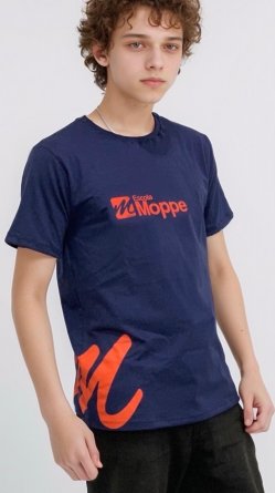 CAMISETA MOPPE PV- ANOS FINAIS MARINHO