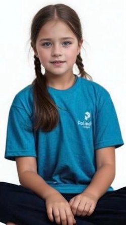 CAMISETA  TURQUESA PV POLIEDRO