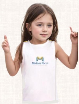 REGATA BRANCA ALGODO MIRIAM RICCI - EI