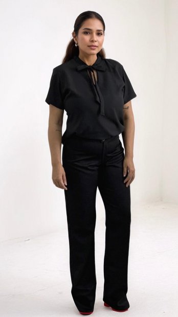BLUSA MICROFIBRA AMARRAES