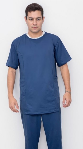 BLUSA SCRUB POLIAMIDA UNISSEX