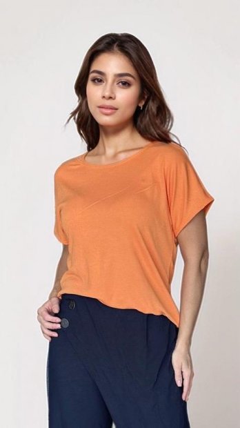 BLUSA MAIT TANGERINA