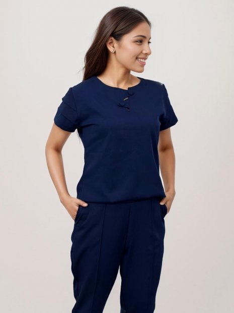 CAMISA SCRUB ELEGANCE