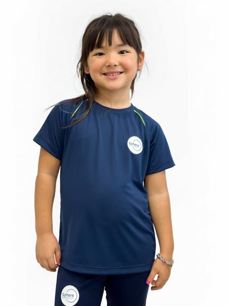 CAMISETA DRY FIT UNISSEX AZUL SPHERE