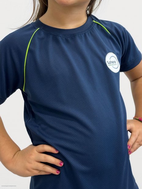 CAMISETA DRY FIT UNISSEX AZUL SPHERE