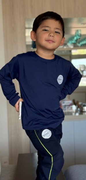 CAMISETA  ML DRY FRESH SMART WEAR MARINHO