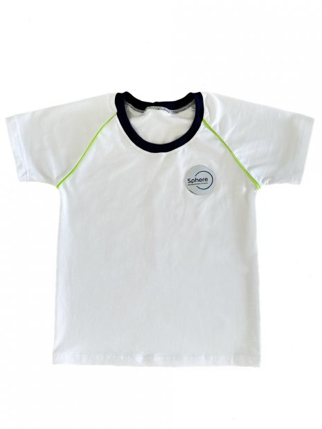 CAMISETA UNISSEX BRANCA SPHERE