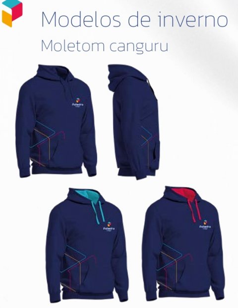 CASACO C/C MOLETOM POLIEDRO