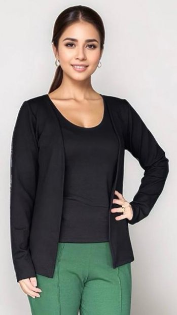 TWIN SET PRETO