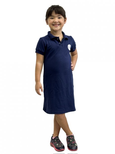 VESTIDO GOLA POLO AZUL MARINHO SPHERE