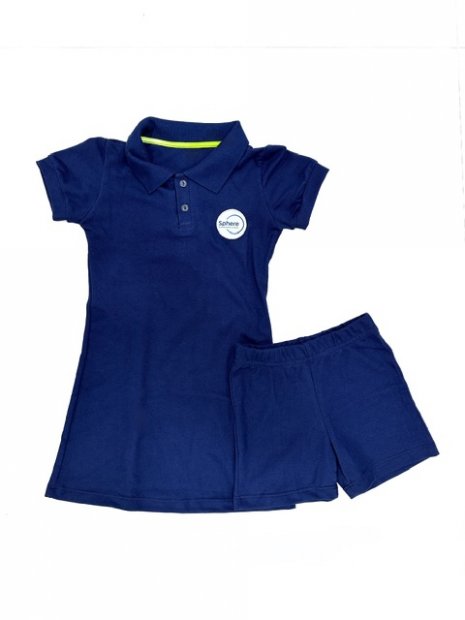VESTIDO GOLA POLO AZUL MARINHO SPHERE