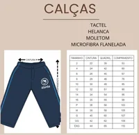 tabela calça