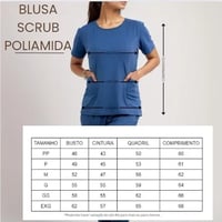 CALÇA SCRUB POLIAMIDA