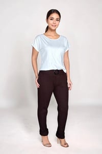 CALÇA AYLA MARROM