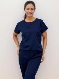 CALÇA SCRUB ELEGANCE