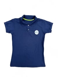 CAMISA GOLA POLO BABY LOOK AZUL ESCURO SPHERE