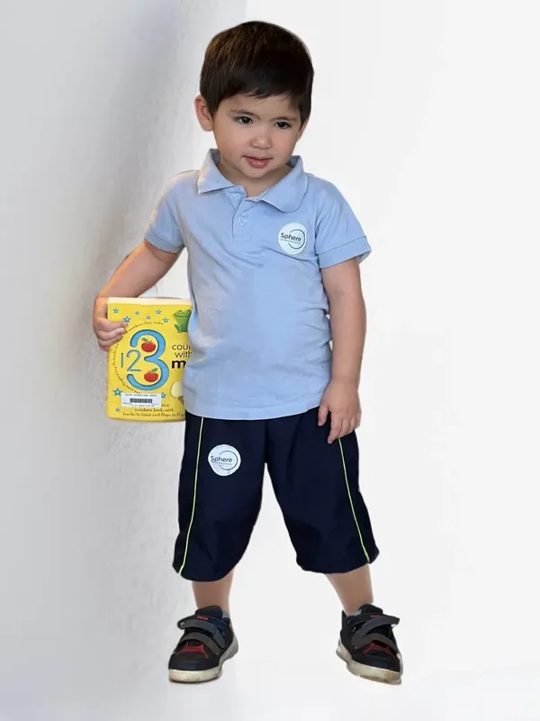 CAMISA GOLA POLO UNISSEX AZUL CLARO SPHERE