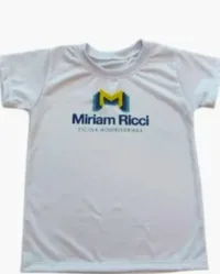 CAMISETA BRANCA ALGODÃO MIRIAM RICCI - ELEMENTAR