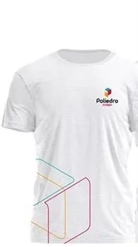 CAMISETA  BRANCA PV POLIEDRO