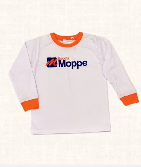 CAMISETA MANGA LONGA MOPPE ALGODÃO EI
