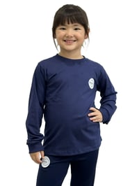 CAMISETA MANGA LONGA UNISSEX AZUL SPHERE